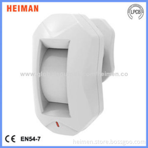 Wired Curtain Infrared Detector with Portable Installation Bracket